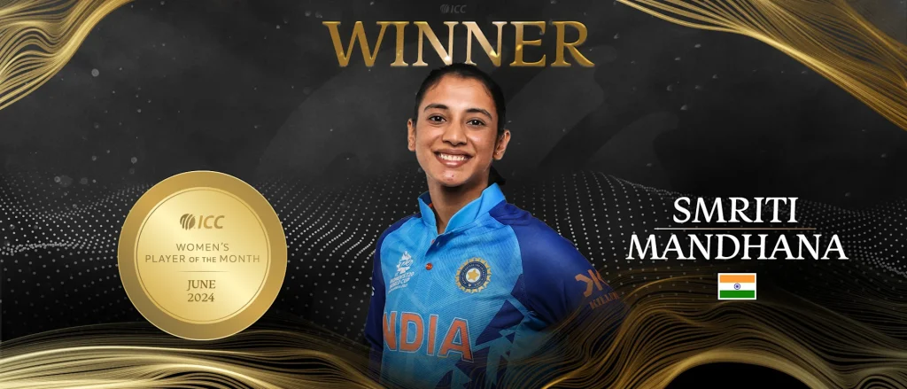 ICC प्लेयर ऑफ द मंथ: मई 2025 के लिए नामित खिलाड़ियों में स्मृति मंधाना और कई अन्य सितारे शामिल