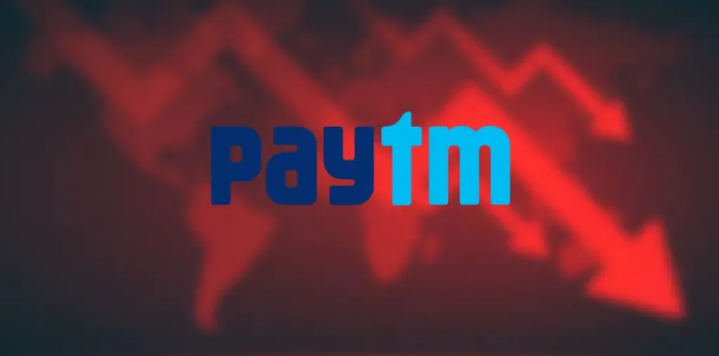 पेटीएम स्टॉक में 10% की भारी गिरावट