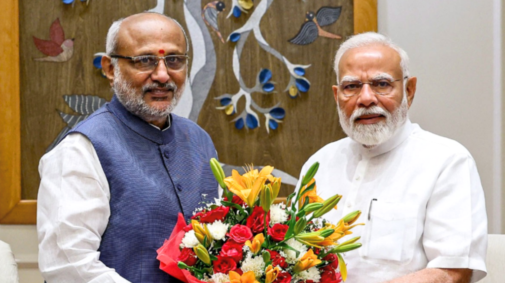 महाराष्ट्र के राज्यपाल सी.पी. राधाकृष्णन एनडीए के उपराष्ट्रपति पद के उम्मीदवार घोषित