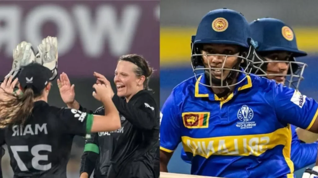 SL vs NZ, Womens World Cup 2025 Today Match बारिश की वजह से रद्द