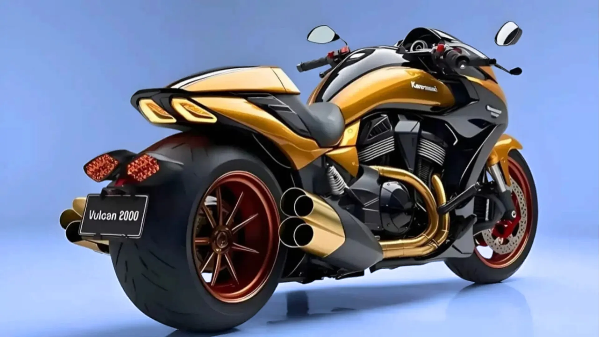 2025 Kawasaki Vulcon 2000 पावर के साथ लॉन्च