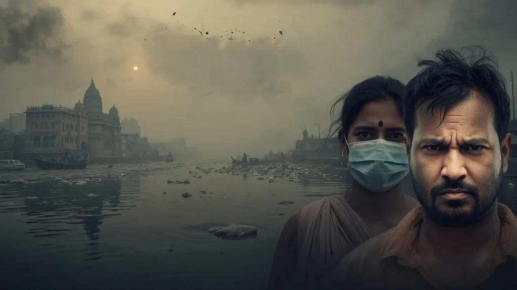 बढ़ते प्रदूषण स्तर ने varanasi को ऑरेंज ज़ोन में पहुँचाया