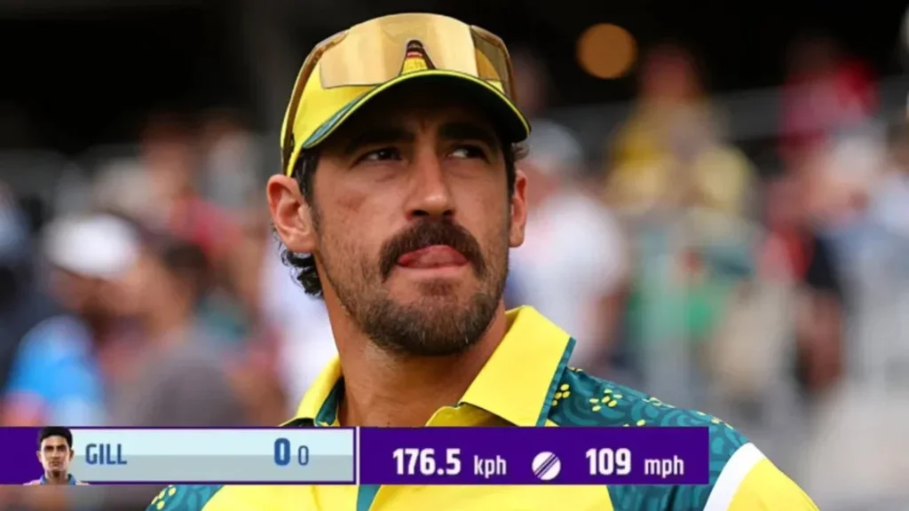 Mitchell Starc की 176.5 kmph की रफ्तार वाली गेंद : क्या उन्होंने वाकई दुनिया की सबसे तेज़ गेंद फेंकी?