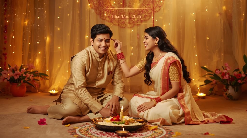 Bhai Dooj 2025 : भाई-बहन के प्रेम के त्योहार की तिथि, मुहूर्त