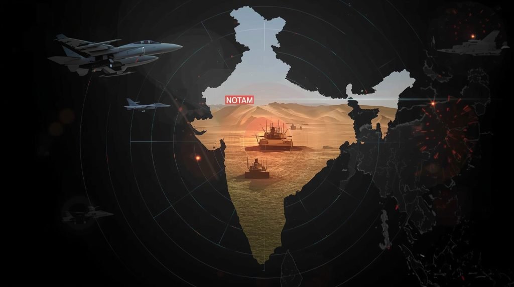 भारत ने जारी किया NOTAM : भारत-पाक सीमा पर युद्धाभ्यास