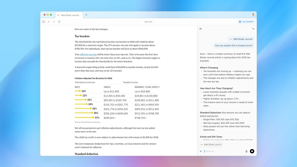 OpenAI ने ChatGPT Atlas का अनावरण किया
