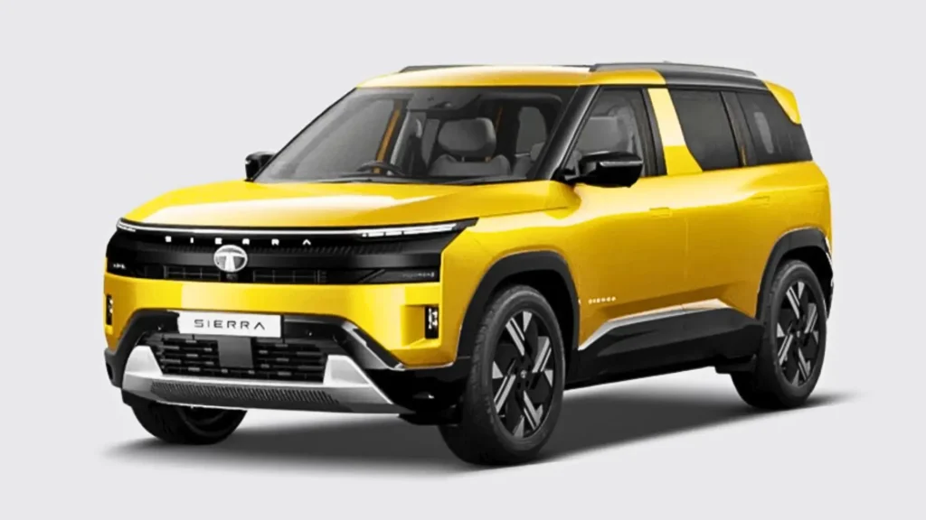2025 Tata Sierra Rs 11.49 लाख में लॉन्च