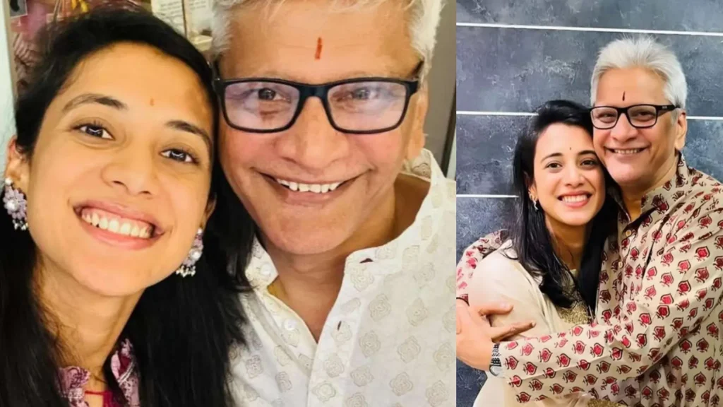 Smriti Mandhana के पिता को हॉस्पिटल से मिली छुट्टी 
