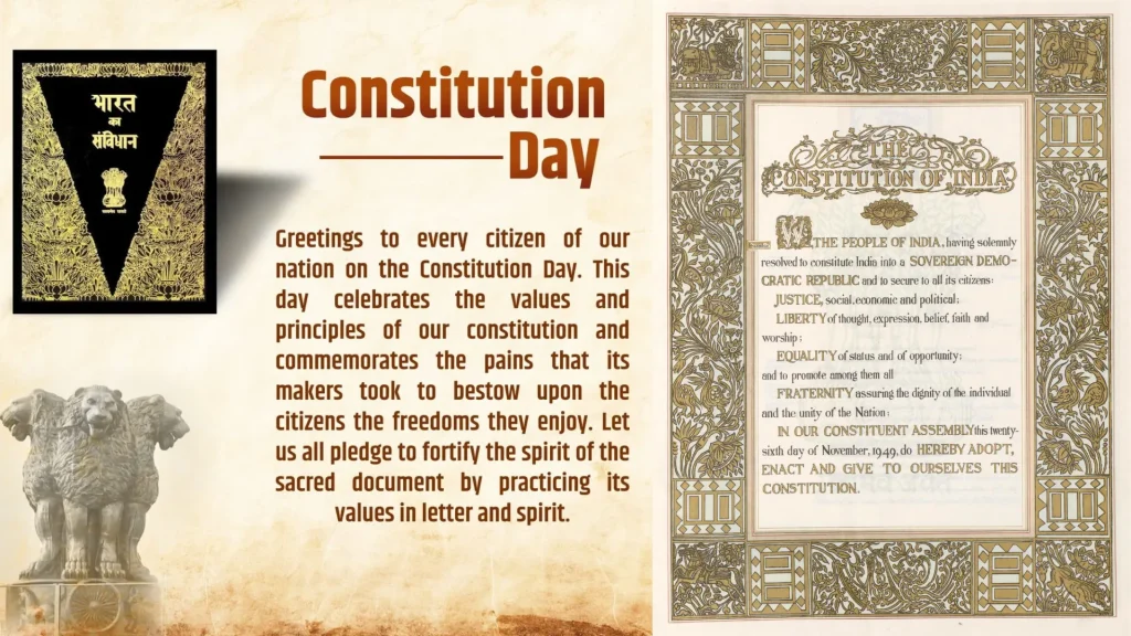 संसद में Constitution Day समारोह