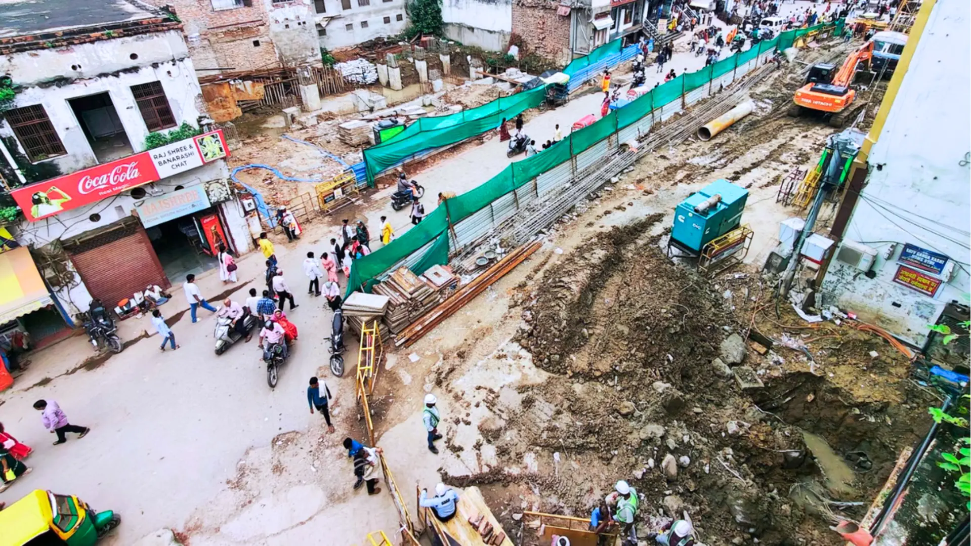 Ropeway निर्माण से गिरजाघर मार्ग बंद, वाहन चालकों की बढ़ी मुश्किलें