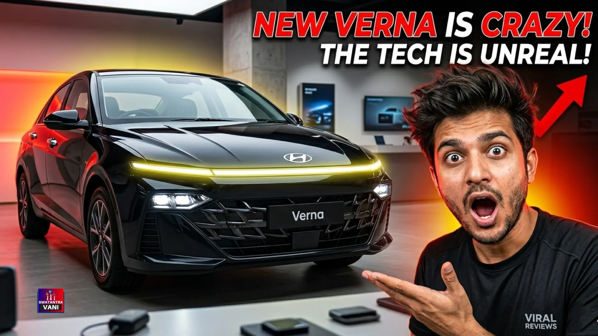 Hyundai Verna Facelift 2026 अग्ग्रेसिवे लुक के साथ लॉन्च