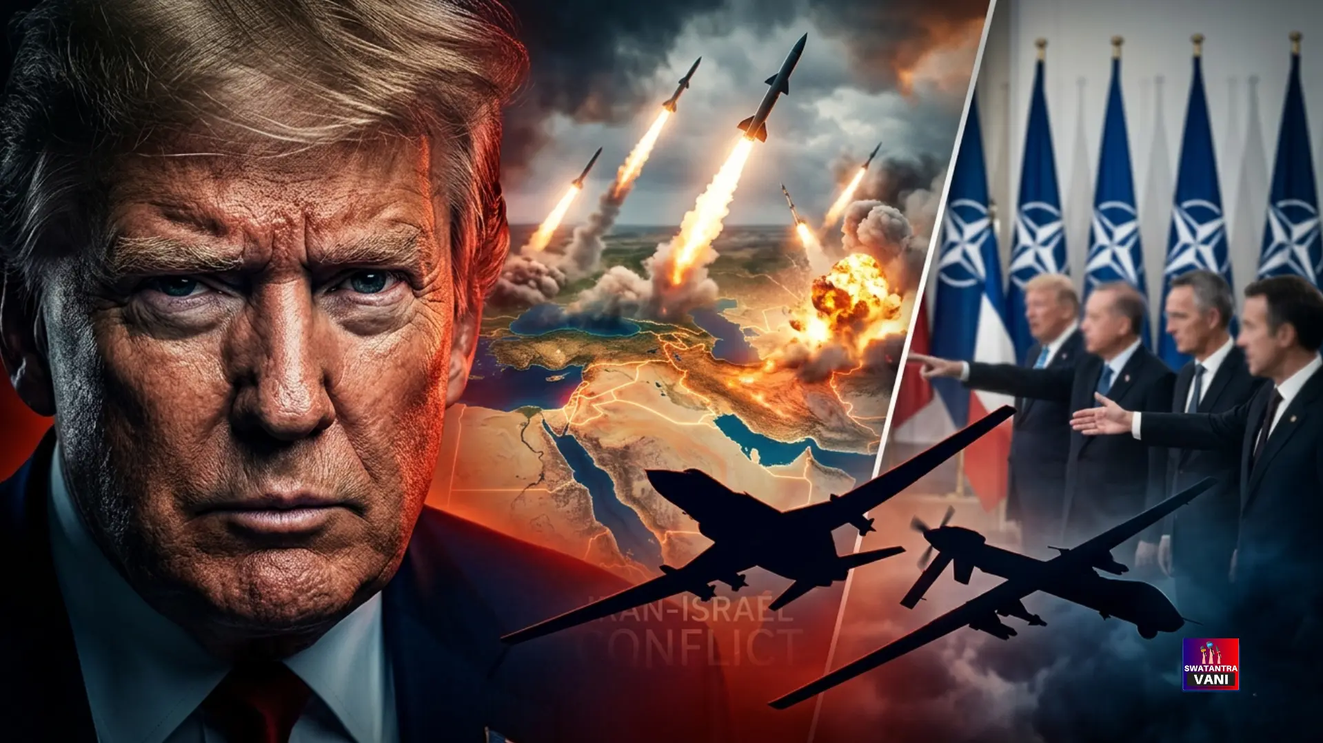 ईरान-इजरायल युद्ध अपडेट ट्रंप ने NATO के समर्थन को ठुकराया