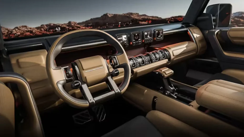 Hyundai Boulder - interior